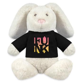 Funk Vintage - MiniFeet® RecycelHase® Creme - Schwarz - Vorne