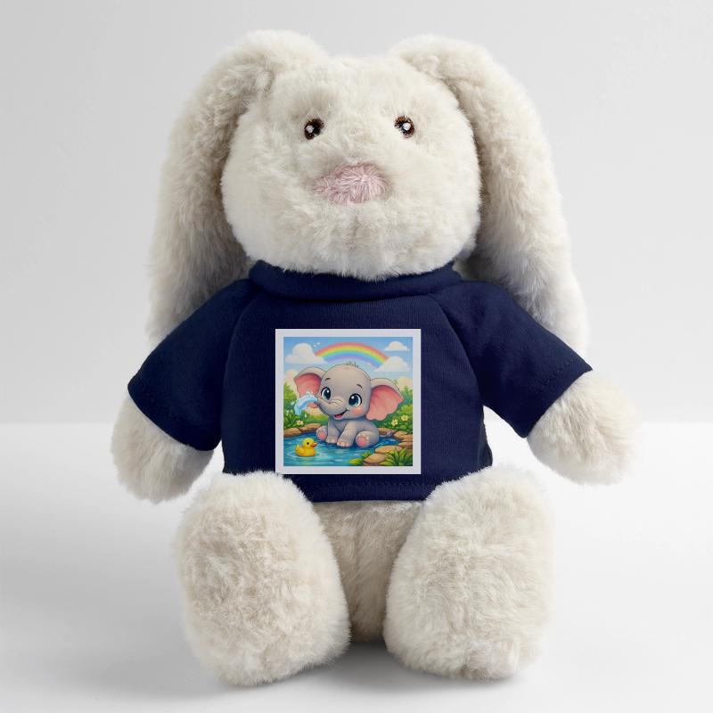 Elli der Elefant MiniFeet® RecycelHase® Creme