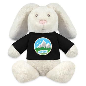 Mount Aoraki - MiniFeet® RecycelHase® Bunny Cream - black - Front