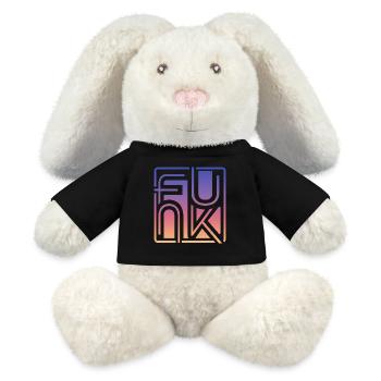 Funk Musik - MiniFeet® RecycelHase® Creme - Schwarz - Vorne