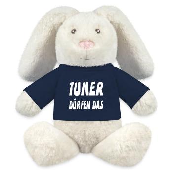Tuner - MiniFeet® RecycelHase® Creme - French Navy - Vorne