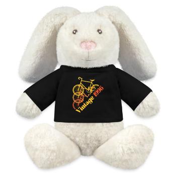 Vintage 1996 - MiniFeet® RecycelHase® Creme - Schwarz - Vorne
