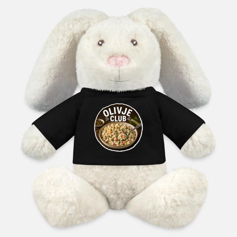 Olivje Club  - MiniFeet® RecycelHase® Creme - Schwarz