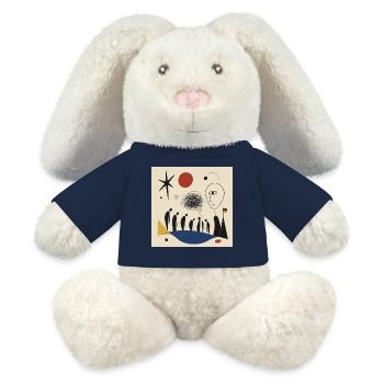Fragile Republic - MiniFeet® RecycelHase® Bunny Cream - french navy - Front