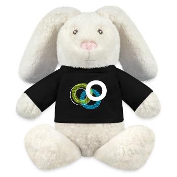 O Letter - MiniFeet® RecycelHase® Bunny Cream - black - Front