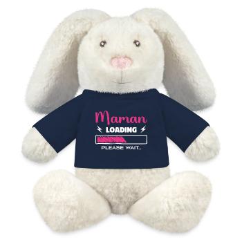 Mom loading Please Wait... - MiniFeet® RecycelHase® Bunny Cream - french navy - Front