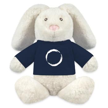 Circle brush icon - MiniFeet® RecycelHase® Bunny Cream - french navy - Front