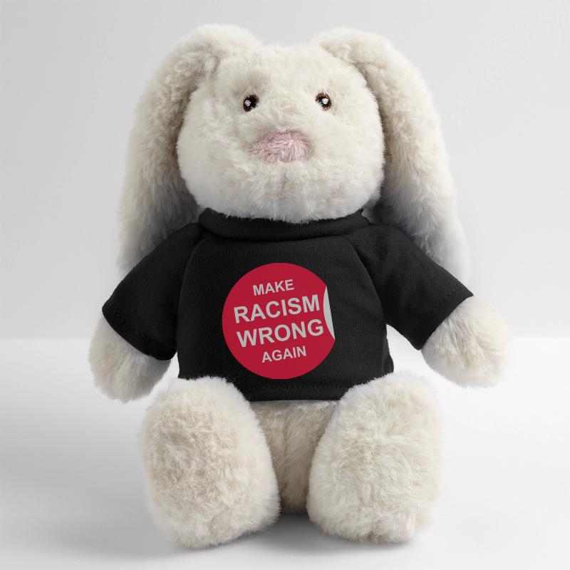 make racism wrong again MiniFeet® RecycelHase® Bunny Cream