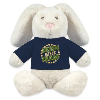 Irish Dance Team - MiniFeet® RecycelHase® Creme - French Navy - Vorne