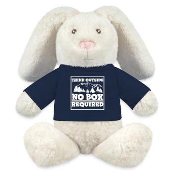 camping - MiniFeet® RecycelHase® Creme - French Navy - Vorne