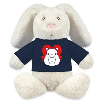 Capybara - MiniFeet® RecycelHase® Creme - French Navy - Vorne