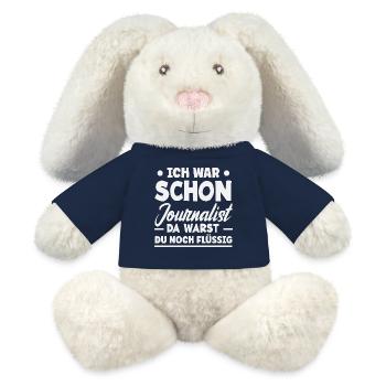 Du Noch Flüssig Investigativer Reporter - MiniFeet® RecycelHase® Creme - French Navy - Vorne