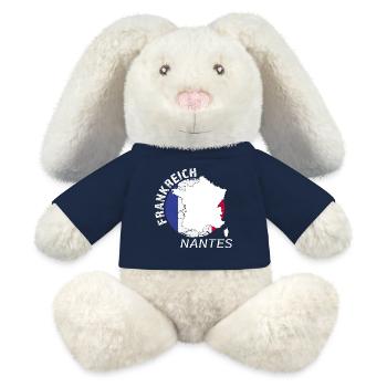 Nantes - MiniFeet® RecycelHase® Bunny Cream - french navy - Front