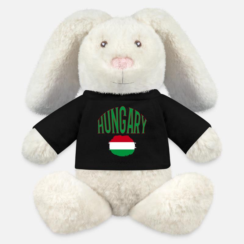 Hungary - MiniFeet® RecycelHase® Bunny Cream - black