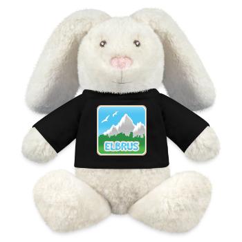 Mount Elbrus - MiniFeet® RecycelHase® Bunny Cream - black - Front