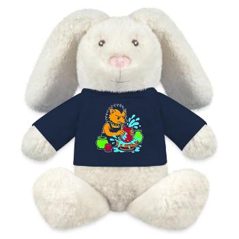 Pottery Pup Splash - MiniFeet® RecycelHase® Bunny Cream - french navy - Front