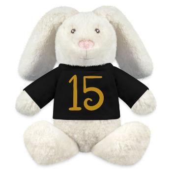15 - MiniFeet® RecycelHase® Bunny Cream - black - Front