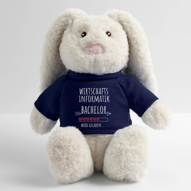 Wirtschaftsinformatik Studium Student Geschenk MiniFeet® RecycelHase® Creme