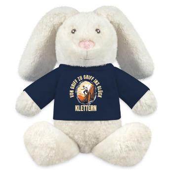 Von Griff zu Griff ins Glück - MiniFeet® RecycelHase® Creme - French Navy - Vorne