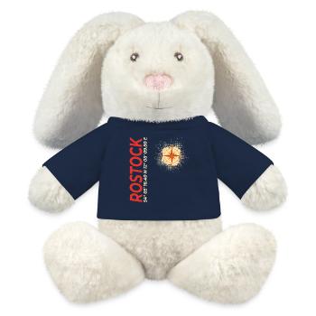 Rostock - MiniFeet® RecycelHase® Creme - French Navy - Vorne