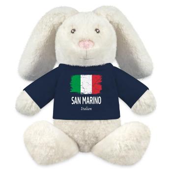 San Marino - MiniFeet® RecycelHase® Bunny Cream - french navy - Front