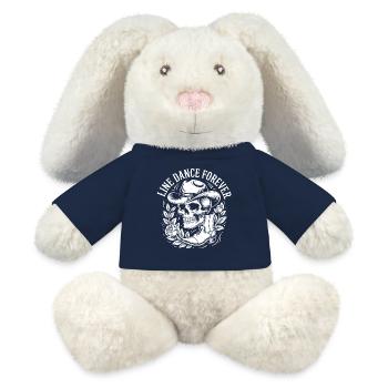 Line Dance Totenkopf Western - MiniFeet® RecycelHase® Creme - French Navy - Vorne