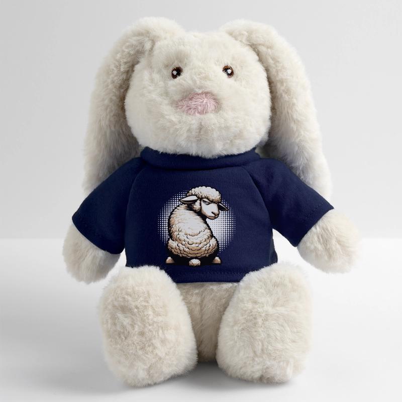 Schaf Schafe Schäfer Schafhalter Schafbock MiniFeet® RecycelHase® Creme