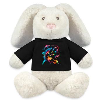 Save the Sharks Shark Species - MiniFeet® RecycelHase® Bunny Cream - black - Front