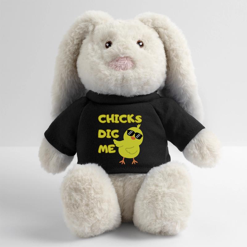 Chicks Dig Me MiniFeet® RecycelHase® Bunny Cream