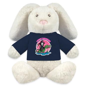 Living the dream - MiniFeet® RecycelHase® Bunny Cream - french navy - Front