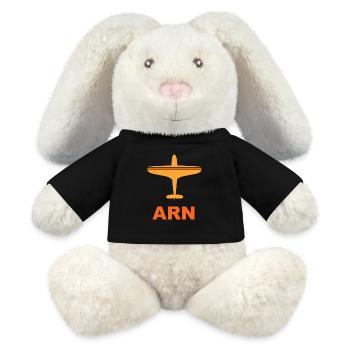 Stockholm Arlanda Airport - ARN - Spotter - MiniFeet® RecycelHase® Bunny Cream - black - Front