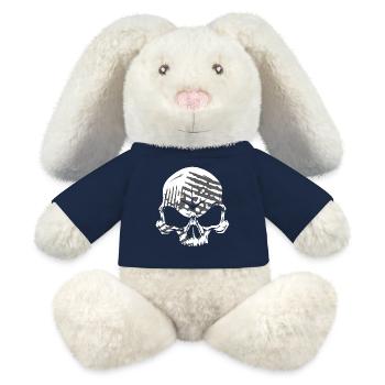 Skull - MiniFeet® RecycelHase® Creme - French Navy - Vorne