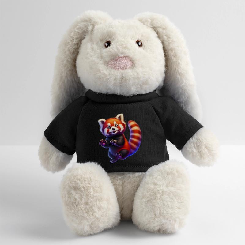 Red panda MiniFeet® RecycelHase® Bunny Cream