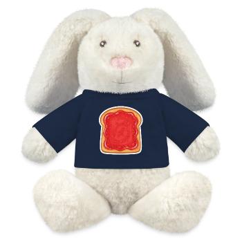 Jam bread - MiniFeet® RecycelHase® Bunny Cream - french navy - Front