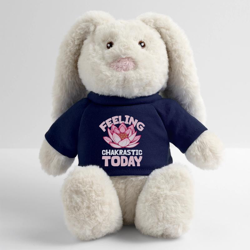 Chakra Feeling - Good Energy MiniFeet® RecycelHase® Bunny Cream