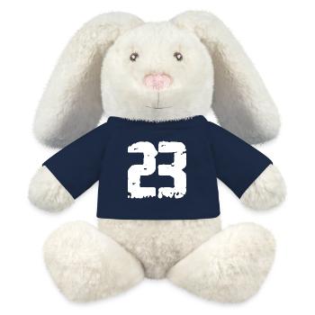 23 Number Vintage - MiniFeet® RecycelHase® Bunny Cream - french navy - Front