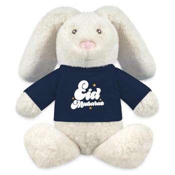 Eid Mubarak - MiniFeet® RecycelHase® Bunny Cream - french navy - Front