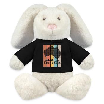 Farbe von Sydney - MiniFeet® RecycelHase® Creme - Schwarz - Vorne