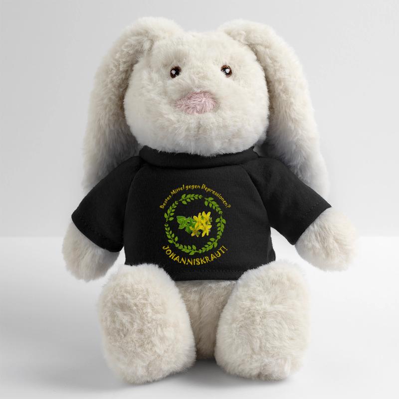 St. John's wort depression MiniFeet® RecycelHase® Bunny Cream