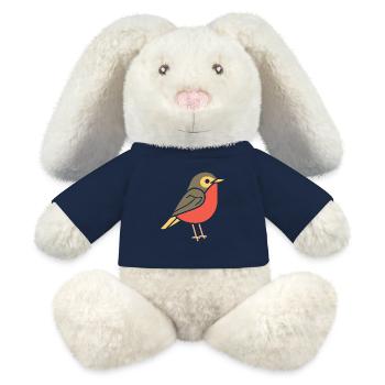 robin BIRD - MiniFeet® RecycelHase® Bunny Cream - french navy - Front