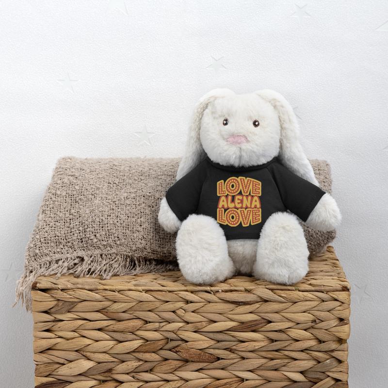 Alena as a given name MiniFeet® RecycelHase® Bunny Cream