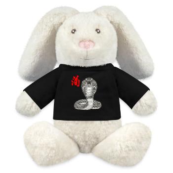 Cobra Asian - MiniFeet® RecycelHase® Bunny Cream - black - Front