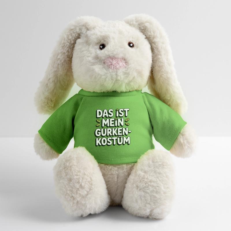 Concombre C’est mon concombre Costume Carnaval Carnaval Lapin en peluche recyclé MiniFeet® Crème
