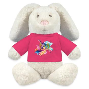 Phönix - MiniFeet® RecycelHase® Creme - Pink - Vorne