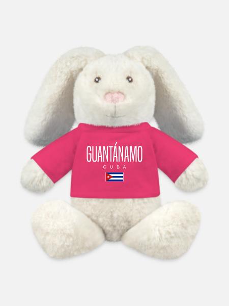 Guantánamo Kuba Kubaner - MiniFeet® RecycelHase® Creme - Pink