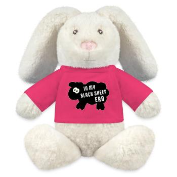 À mon époque de Black Sheep – Diction minimaliste - Lapin en peluche recyclé MiniFeet® Crème - rose - Devant