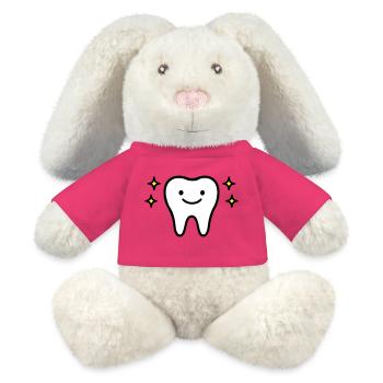 Zahn Niedlich - MiniFeet® RecycelHase® Creme - Pink - Vorne
