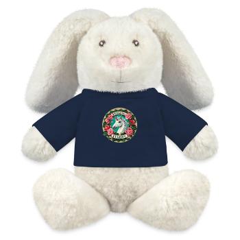 Feeling Stabby - MiniFeet® RecycelHase® Bunny Cream - french navy - Front