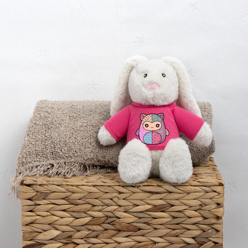 Patchwork Kitten Pastel Colors MiniFeet® RecycelHase® Bunny Cream