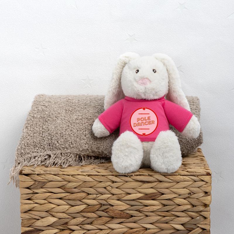 Pole Dance - Dancing MiniFeet® RecycelHase® Bunny Cream